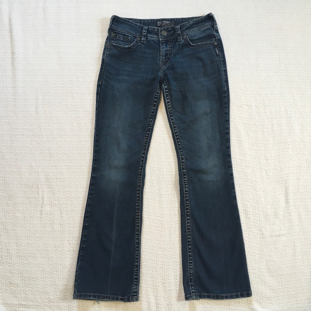 Silver Jeans Suki Surplus Bootcut Jeans‎ Dark Wash Size 28 L32